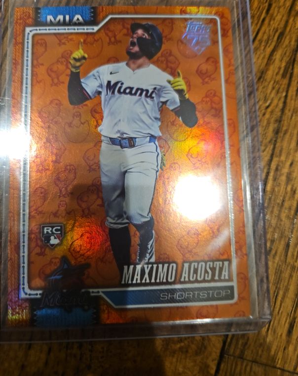 2026 Topps Series 1 #172 Maximo Acosta — front