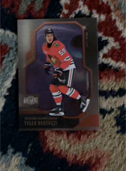 2024 Skybox Metal Universe #36 Tyler Bertuzzi — front