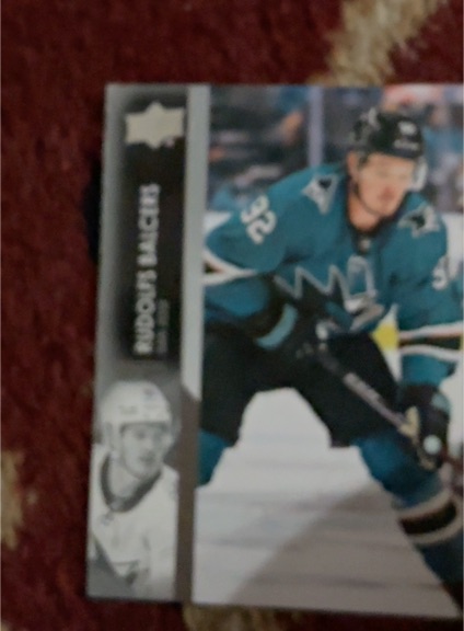 2021-22 Upper Deck Series 2 #393 Rudolfs Balcers — front