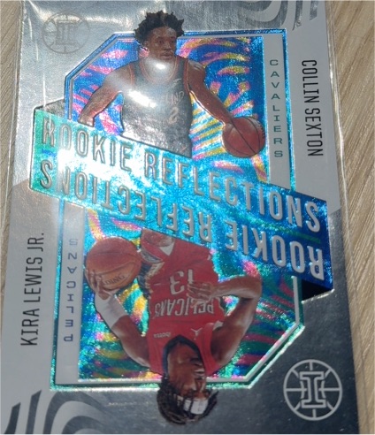 2020-21 Panini Illusions #3 Rookie Reflections Collin Sexton, Kira Lewis Jr. — front