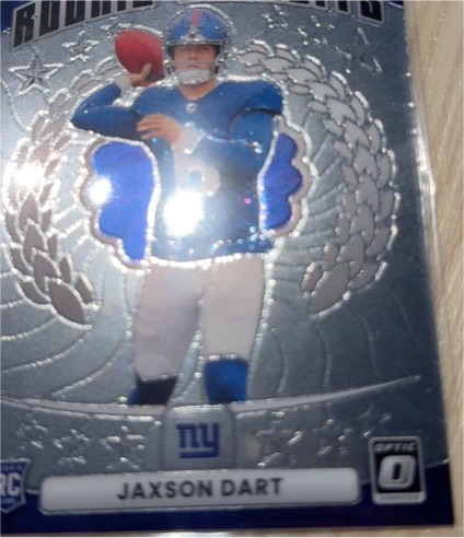 2025 Panini Donruss Optic #2 Jaxson Dart Rookie Recruits — front