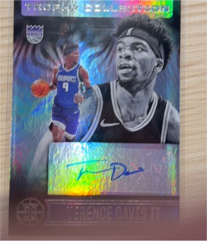 2020-21 Panini Illusions Trophy Collection #TC-TDV Terence Davis II — front