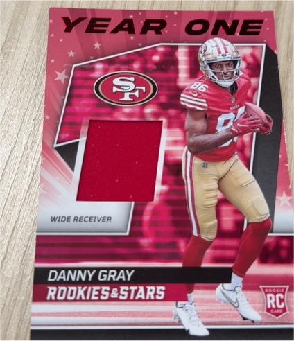 2022 Panini Rookies & Stars Year One #YO-DG Danny Gray — front