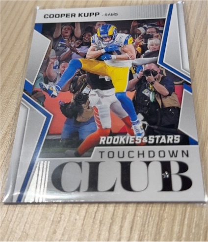 2022 Panini Rookies & Stars #TD-8 Cooper Kupp Touchdown Club — front