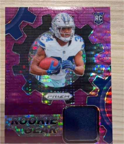 2025 Panini Prizm #RGR-JBE Jaydon Blue Rookie Gear — front