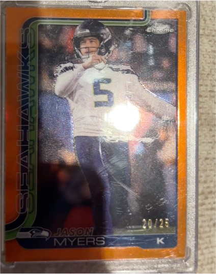 2025 Topps Chrome #280 Jason Myers — front