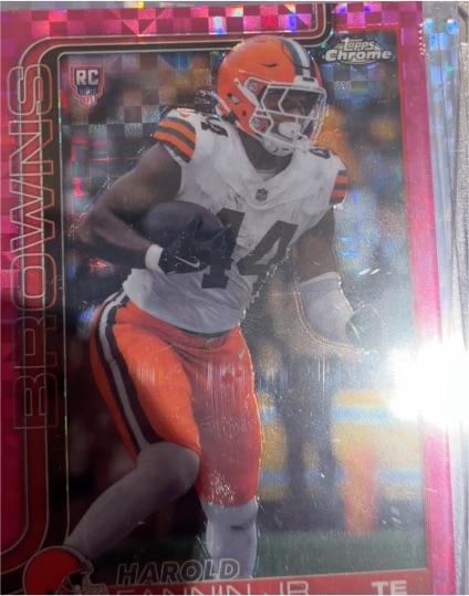 2025 Topps Chrome #339 Harold Fannin Jr. — front