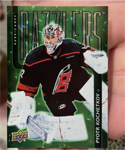 2025-26 Upper Deck Series 1 Dazzlers #DZ-9 Pyotr Kochetkov — front