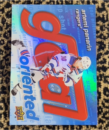 2025-26 Upper Deck Series 1 Goal Oriented #GO-15 Artemi Panarin — front