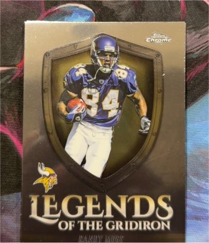 2025 Topps Chrome Legends of the Gridiron #LOG-25 Randy Moss — front