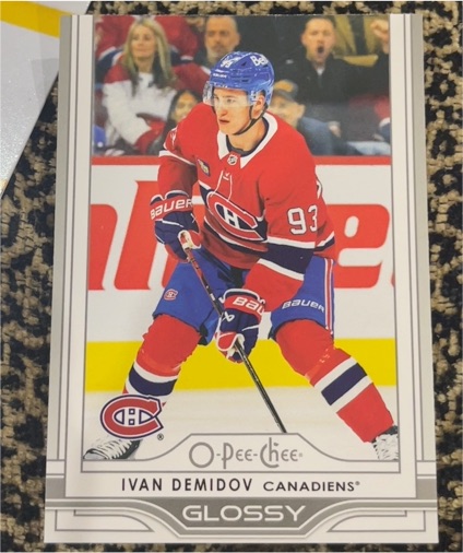 2025-26 Upper Deck #OG-22 Ivan Demidov O-Pee-Chee Glossy — front