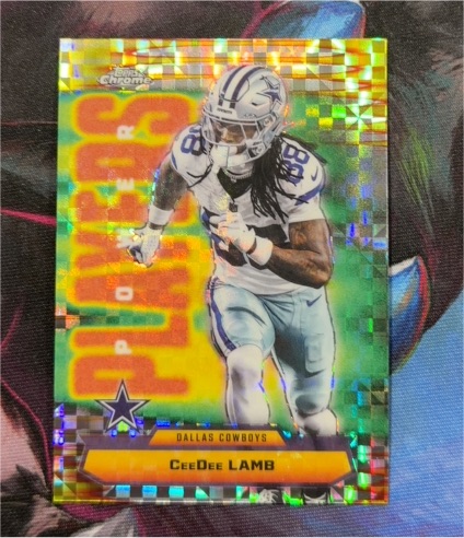 2025 Topps Chrome Power Players #PP-23 CeeDee Lamb — front