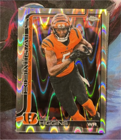 2025 Topps Chrome #59 Tee Higgins — front