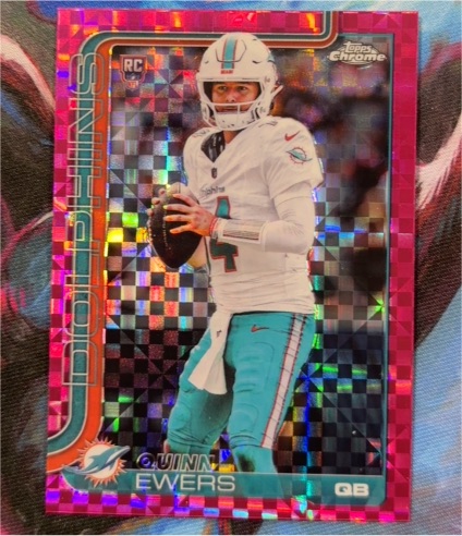2025 Topps Chrome #316 Quinn Ewers — front