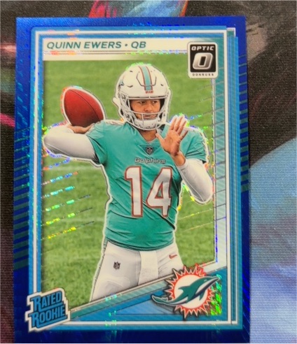2025 Donruss Optic #213 Quinn Ewers — front