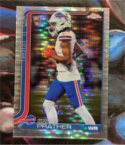2025 Topps Chrome #394 Kaden Prather — front