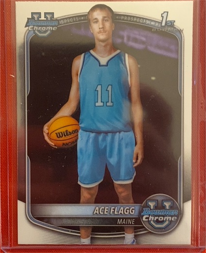 2025 Bowman Chrome Basketball Prospects #BCP-91 Ace Flagg — front