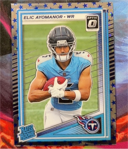 2025 Donruss Optic #235 Elic Ayomanor — front