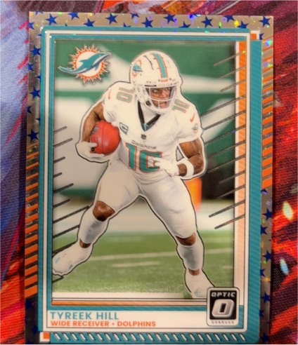 2025 Panini Donruss Optic #150 Tyreek Hill — front