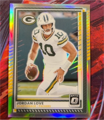 2025 Panini Donruss Optic #177 Jordan Love — front