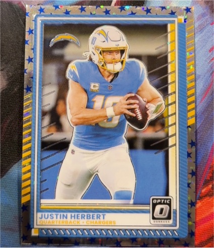 2025 Panini Donruss Optic #109 Justin Herbert — front