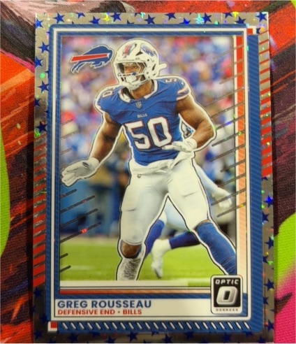 2025 Panini Donruss Optic #88 Greg Rousseau — front