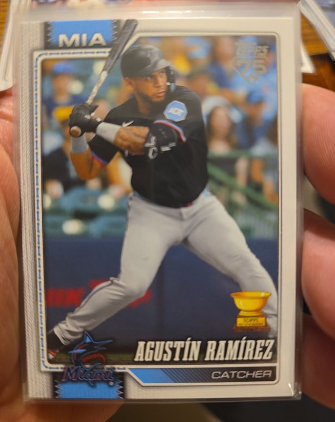2026 Topps Series 1 #287 Agustin Ramirez — front
