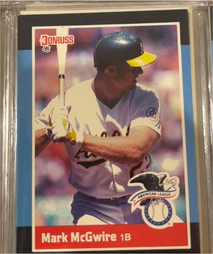 1988 Donruss #19 Mark McGwire — front