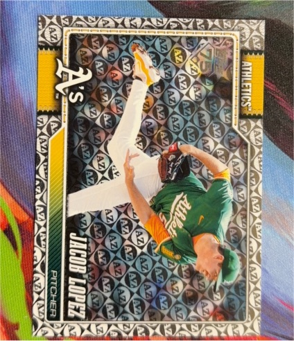 2026 Topps Series 1 #76 Jacob Lopez — front