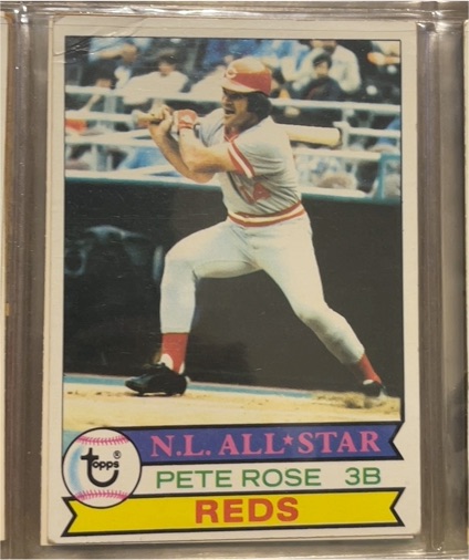 1979 Topps #650 Pete Rose — front