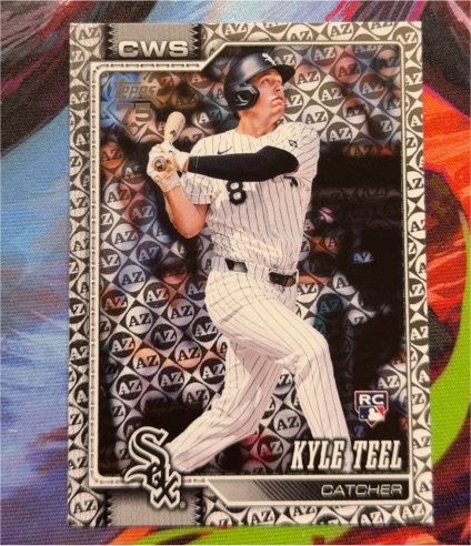 2026 Topps Series 1 Spring Training Parallel #201 Kyle Teel — front