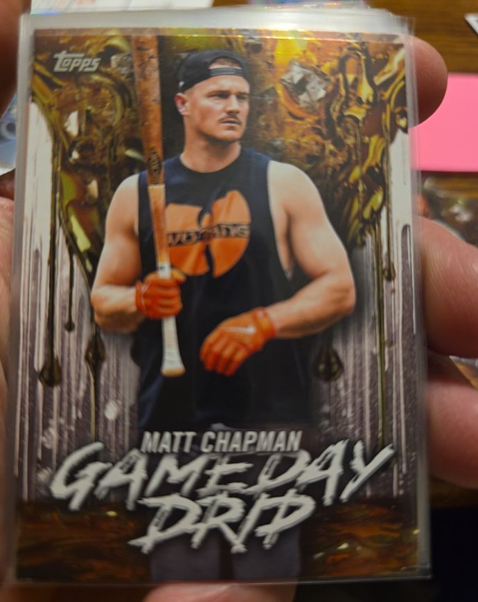 2026 Topps Series 1 Celebration #GD-17 Matt Chapman — front