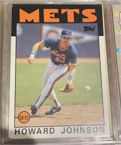 1986 Topps #751 Howard Johnson — front