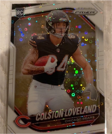 2025 Panini Prizm #319 Colston Loveland — front