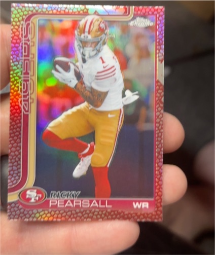 2025 Topps Chrome #261 Ricky Pearsall — front
