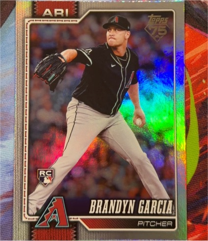 2026 Topps Series 1 #163 Brandyn Garcia — front