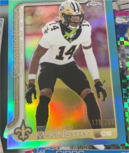 2025 Topps Chrome #224 Kool-Aid McKinstry — front