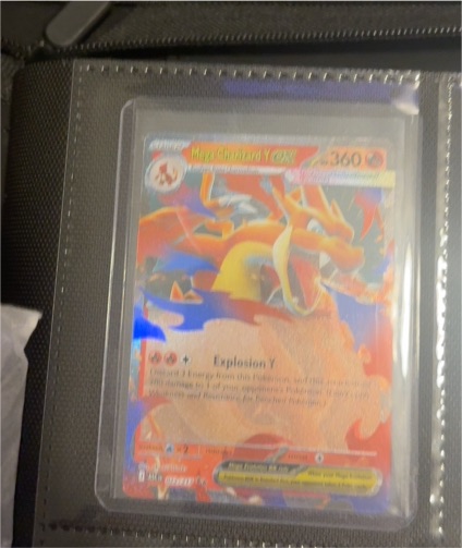 2017 Pokémon Mega Charizard Y EX #022/217 — front