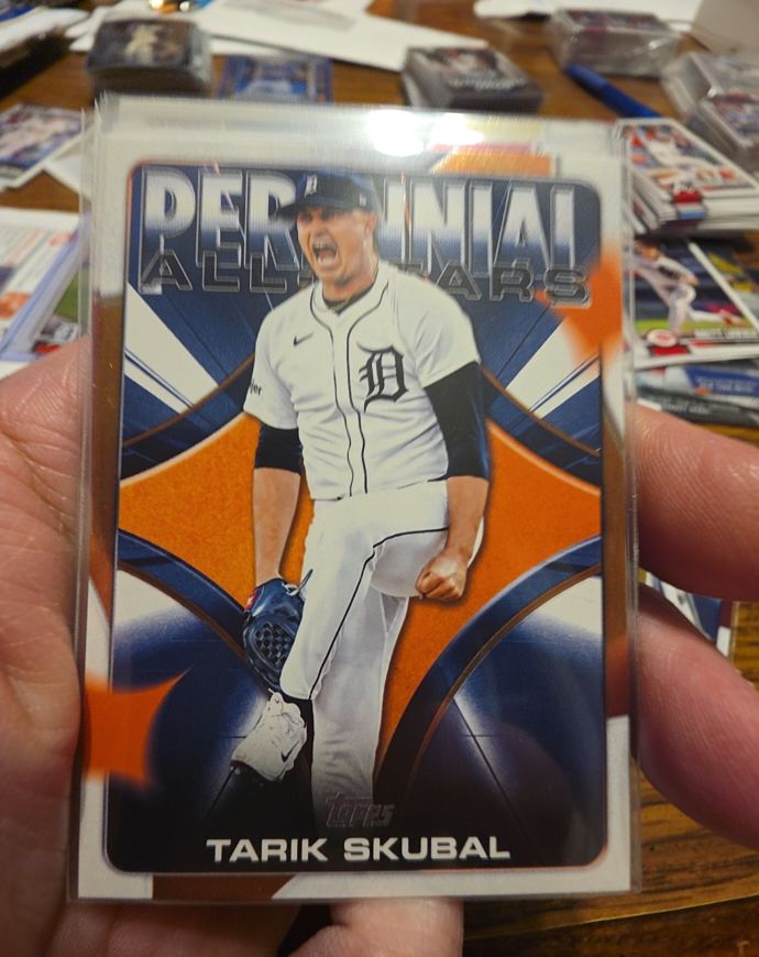 2026 Topps Perennial All-Stars #PAS-21 Tarik Skubal — front