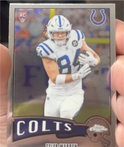 2025 Topps Chrome #1975-15 Tyler Warren — front