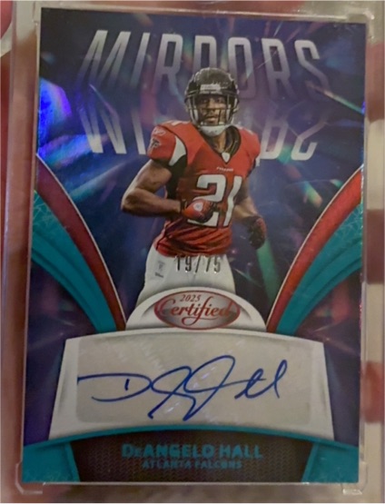 2025 Panini Certified Mirrors #MS-DHA DeAngelo Hall — front