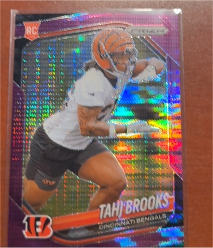 2025 Panini Prizm #335 Tahj Brooks — front
