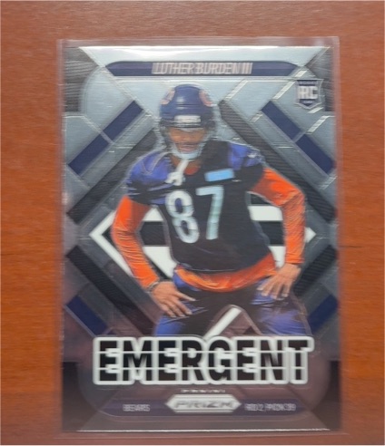 2025 Panini Prizm #19 Luther Burden III Emergent Rookie — front