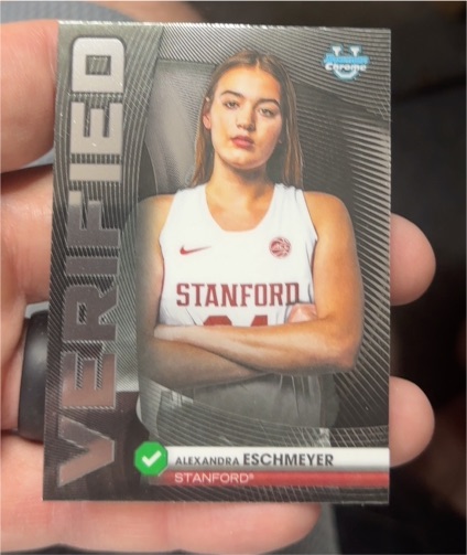 2025 Bowman Chrome #BV-23 Alexandra Eschmeyer — front