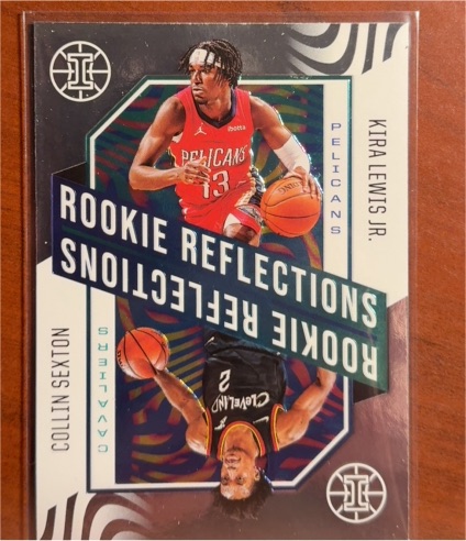 2020-21 Panini Illusions #3 Rookie Reflections Kira Lewis Jr. Collin Sexton — front