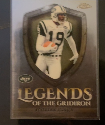 2025 Topps Chrome #LOG-23 Keyshawn Johnson Legends of the Gridiron — front
