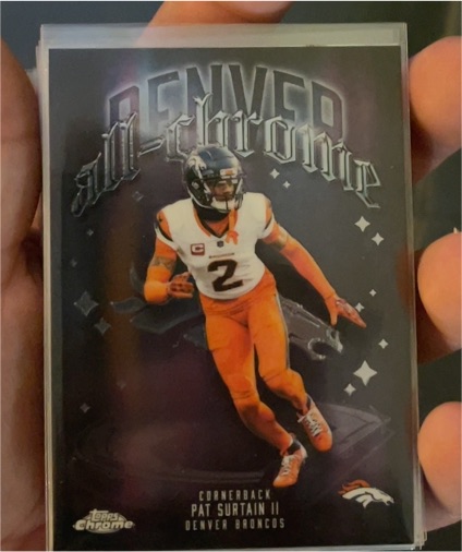 2025 Topps Chrome #ACT-18 Pat Surtain II — front