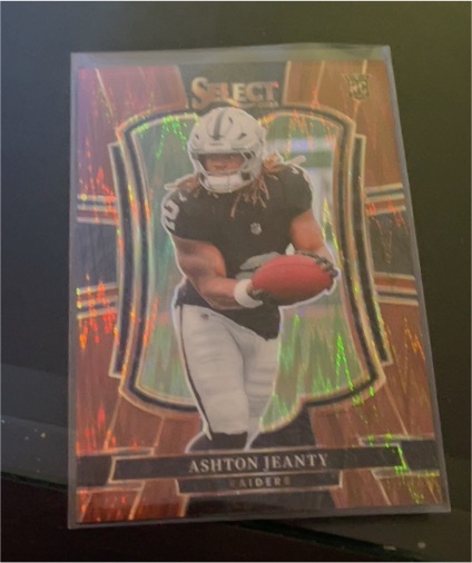 2025 Panini Select Premier Level #104 Ashton Jeanty — front