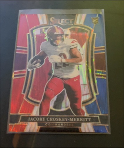 2025 Panini Select #188 Jacory Croskey-Merritt — front