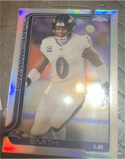 2025 Topps Chrome #27 Roquan Smith — front